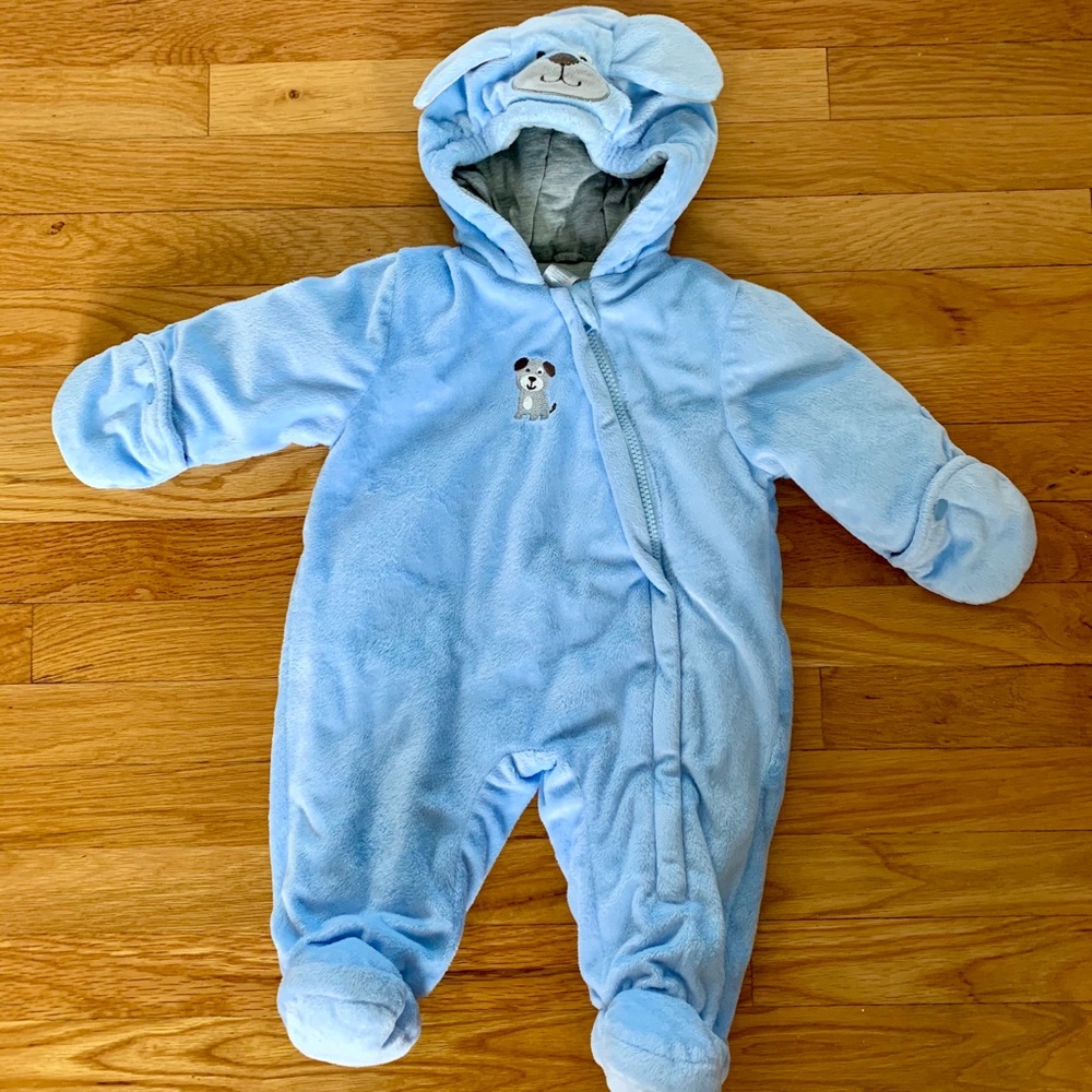 Carter’s zip up hooded winter cozy